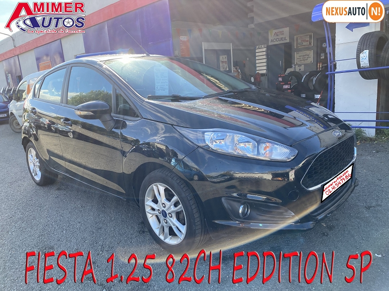 Ford FIESTA 1.25 82CH EDITION 5P d’occasion à Les Ponts de Cé Amimer autos